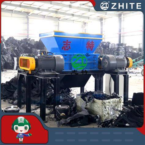 Waste Metal Scrap Double Shaft Shredder Machine - raincitystudios.com