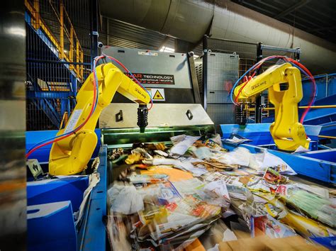 Waste Robotics - Ai Sorting Robot for Heavy Waste Separation - raincitystudios.com