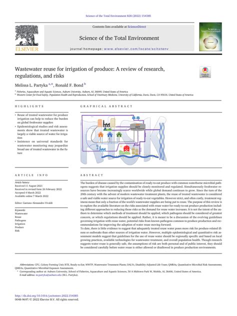 Wastewater reuse for irrigation of produce: A review of research ... - raincitystudios.com