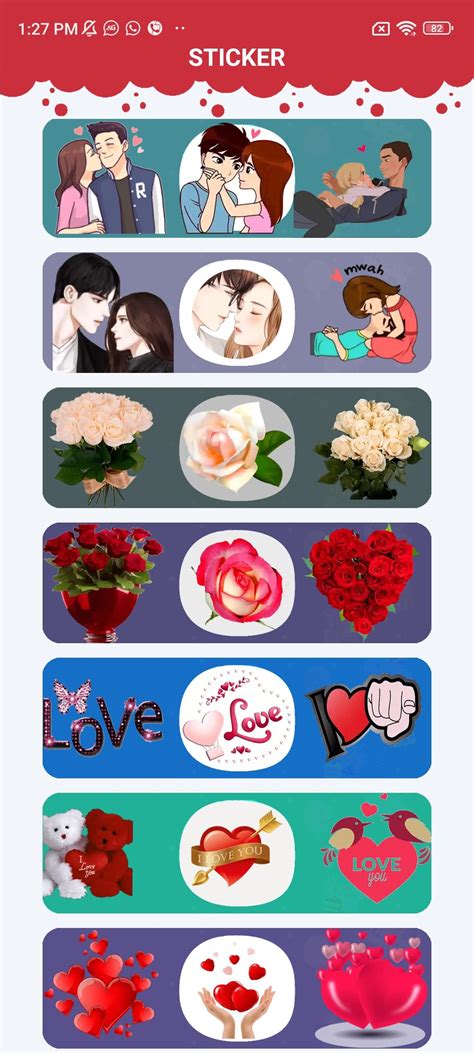 WASticker ly Romantic Stickers APK Download for Android APKfun com