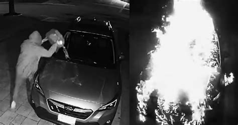 WATCH: Arsonist sought after multiple vehicles set ablaze in Richmond Hill