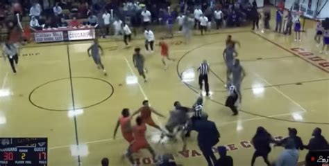 WATCH: Chaotic Brawl Ensues At NJ High School Basketball …