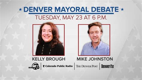 WATCH: Denver Post co-hosts debate for mayoral candidates Kelly Brough, Mike Johnston