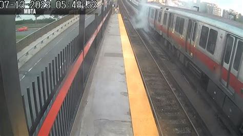 WATCH: New video shows smoking Red Line train that led to service disruptions
