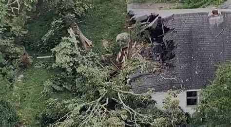 WATCH: Sky7-HD shows extensive storm damage  after multiple tornadoes across New England