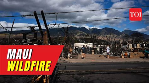 WATCH: Videos show power lines may be cause of Maui fire
