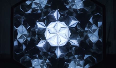 WATCH Mesmerizing mirrored projections in Patterns of Harmony Boing