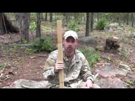 Water Procurement for Survival Series- Primitive Bamboo Water Carrier - balustradellc