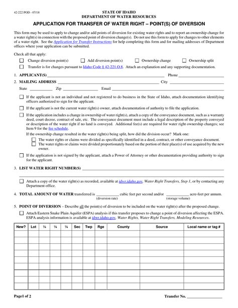 Water Right Application Forms - Utah - coolestguyplanet.net