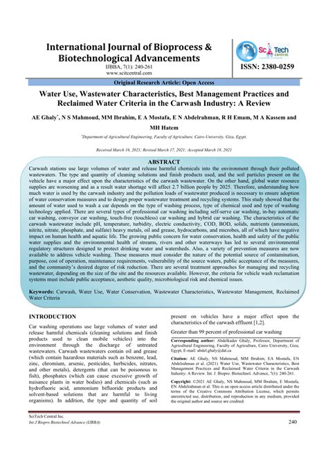 Water Use, Wastewater Characteristics, Best … - balustradellc