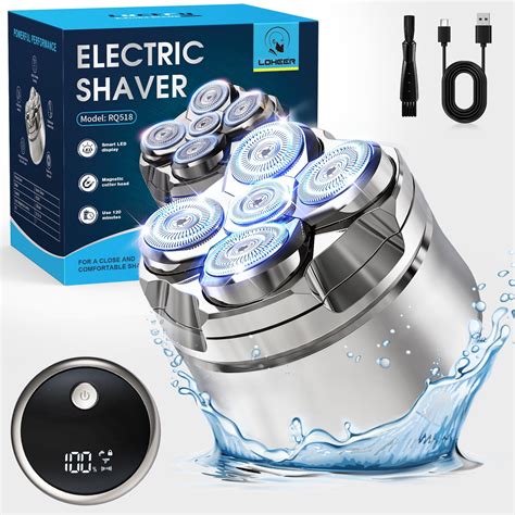 Waterproof Electric Shaver for Bald Heads - balustradellc