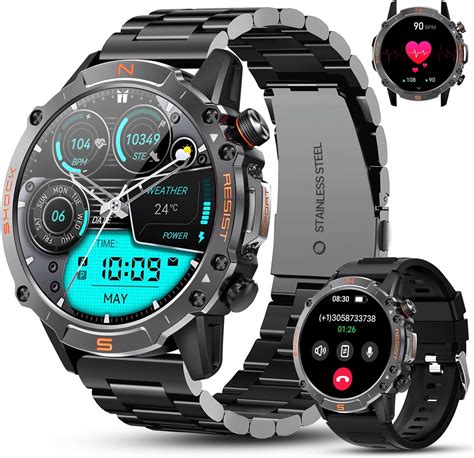 Waterproof Mens Smartwatch - balustradellc