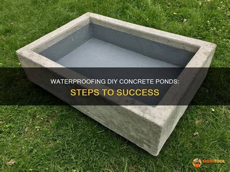 Waterproofing Diy Concrete Ponds: Steps To Success - raincitystudios.com