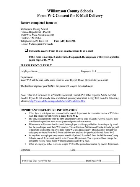 WCS Consent Forms