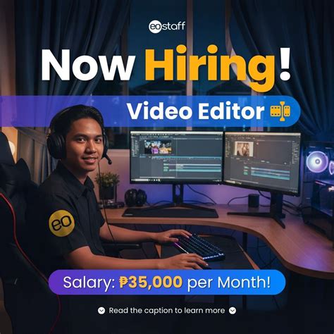 WE ARE HIRING: Video Editor (Vlogs) Lagi cari Video ... - balustradellc
