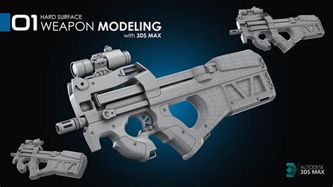 Weapon Modeling in 3ds Max - Udemy - muktibox.com