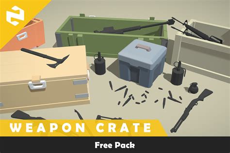 Weapons Crates - Download Free 3D model by Bl4ckGh0st - muktibox.com