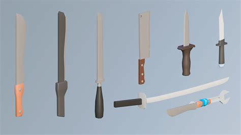 weapons melee savage 3D Models - 3DExport - muktibox.com