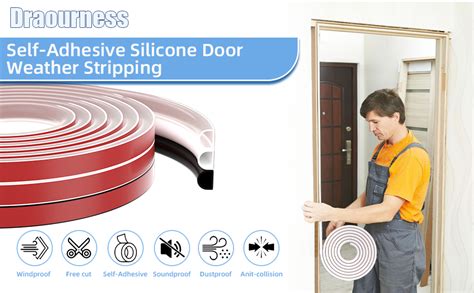 Weather Stripping Door Seal Strip - Soundproof Q … - balustradellc