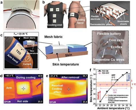 Weavable thermoelectric thin films. (a) Illustration of a flexible TED ... - wintechmobiles.com