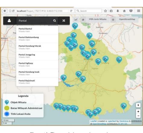 WebGIS Application of Geospatial Technology for Tourist Destination … - wintechmobiles.com