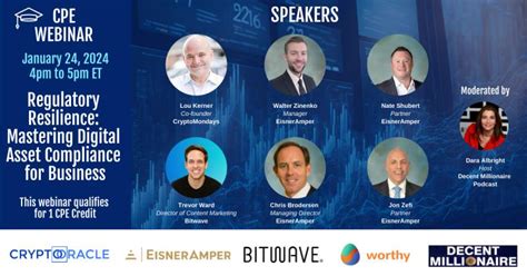 Webinar: The 2026 Digital Asset Compliance Masterclass – Module III ... - balustradellc