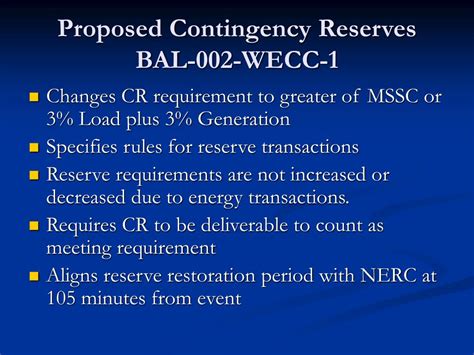 WECC-0115 BAL-002-WECC-3 - Contingency Reserve - Exhibit …