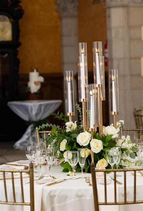 Wedding Table Candelabras - Etsy - balustradellc