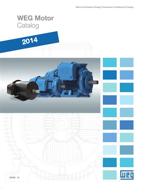 WEG 2014 weg motor catalog complete us100 brochure english pdf