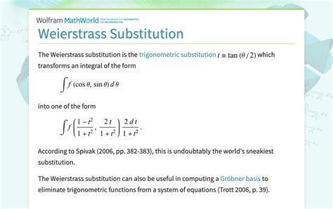 Weierstrass Substitution Examples Jee Indefinite Integral - wintechmobiles.com