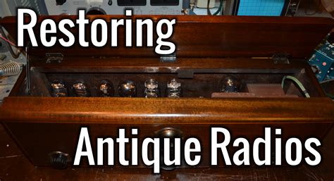 Welcome To The Old School: Restoring Antique Radios - balustradellc