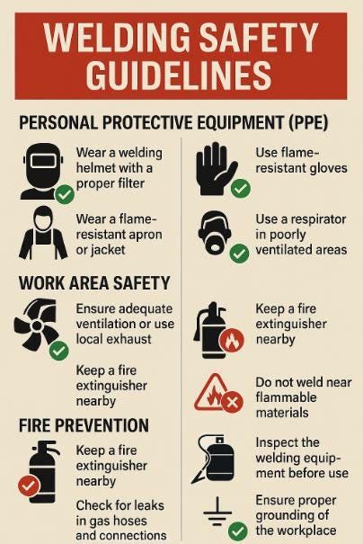 Welding Shop Safety Tips and Recommendations | Wesbell - balustradellc
