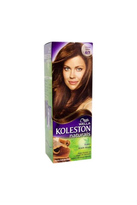 WELLAX Wella Koleston Naturals 6/7 Çikolata Kahve-kalıcı. 