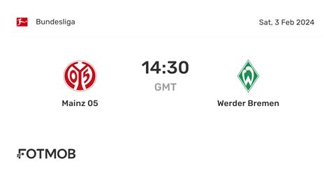 Werder Bremen vs Mainz 05 Prediction, H2H and Preview - balustradellc