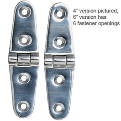 WEST MARINE Heavy-Duty Stainless Strap Hinges - raincitystudios.com