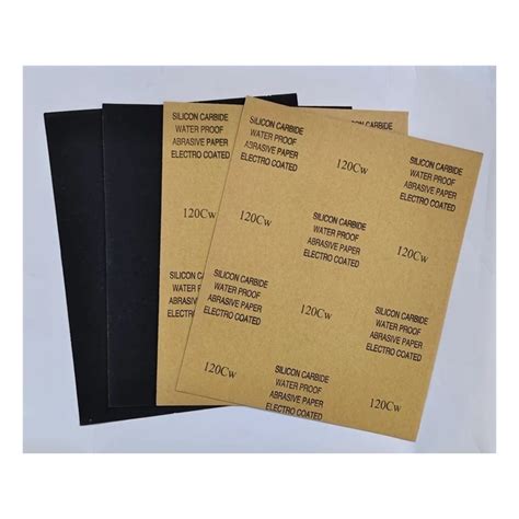 Wet Dry Silicon Carbide Sandpaper Sheets - 50 Pack - balustradellc