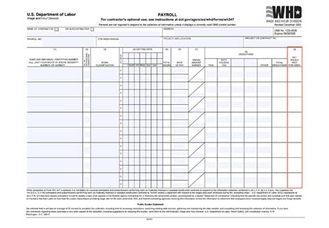 WH347 Federal Payroll Form Create & Download for Free FormSwift