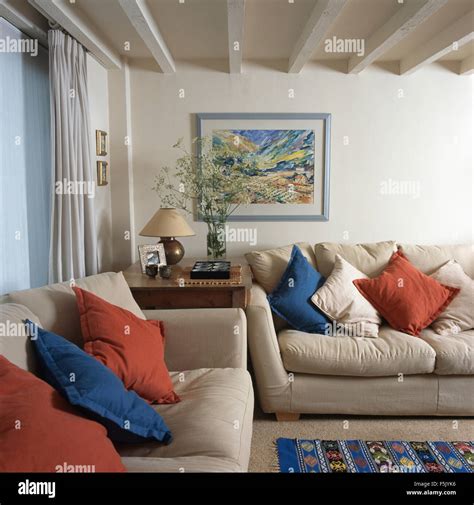 What Colour Cushions Go With Cream Sofa Living Room - balustradellc