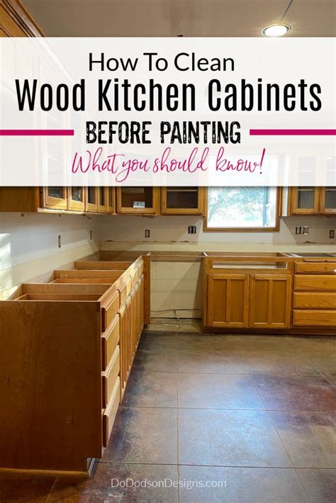 What Do I Use to Clean Kitchen Cabinets Before Painting: Essential ... - balustradellc
