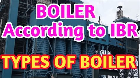 WHAT IS BOILER Boiler According to IBR TYPES OF BOILER