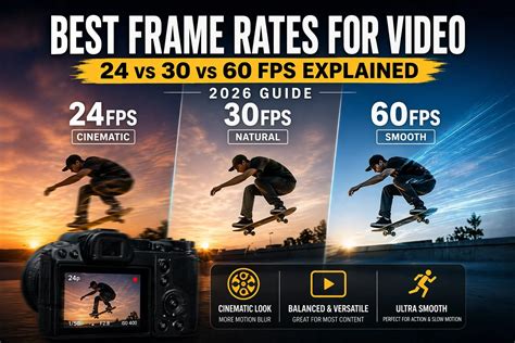 What Is Frame Rate and How to Choose the Best Frame Rate - balustradellc