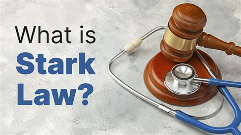 WHAT IS THE STARK LAW?