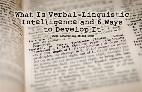 What Is Verbal-Linguistic Intelligence and 6 Ways to … - balustradellc