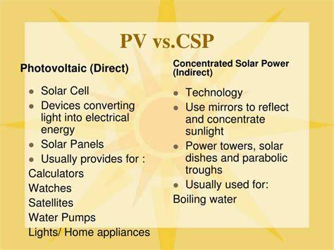 What is your opinion on photovoltaics (PV) vs. concentrated solar power ... - raincitystudios.com