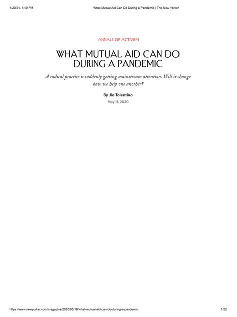 What Mutual Aid Can Do During a Pandemic - The New … - balustradellc