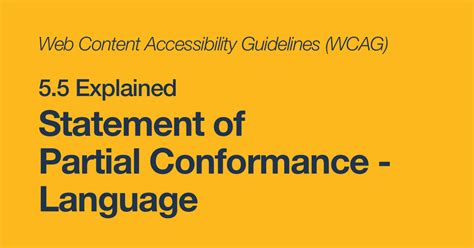 What Partial WCAG Conformance Means - coolestguyplanet.net
