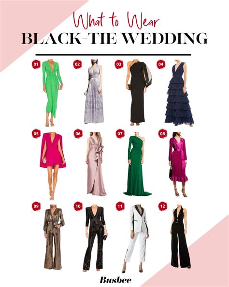 What to Wear to a Black-Tie Wedding - Brides - balustradellc