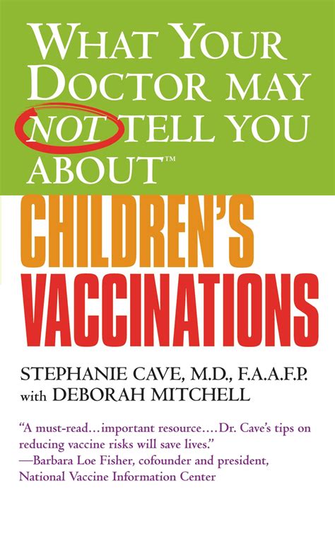 Full Download What Your Doctor May Not Tell You About Tm Childrens Vaccinations By Stephanie Cave
