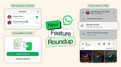 WhatsApp rolls out new features to simplify chats, storage and AI ... - raincitystudios.com