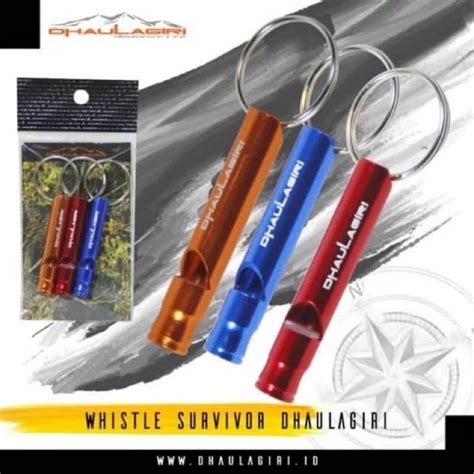Whistle survivor dhaulagiri - peluit alumunium dhaulagiri - Shop ... - balustradellc